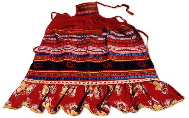 RUSSIAN TRADITIONAL GIRL COSTUME RYAZAN STYLE  